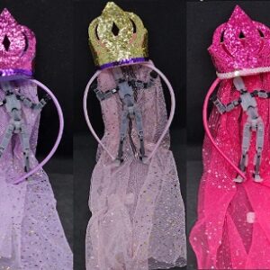 VINCHA CORONA BRILLO Y VELO