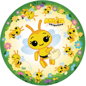 PLATOS CARTON X 8 ABEJITA