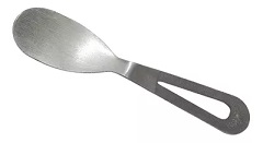 CUCHARA PARA HELADO ALUMINIO