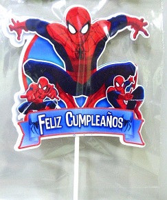 ADORNO PINCHE CARTULINA H. ARAÑA