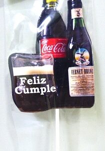 ADORNO PINCHE CARTULINA FERNET