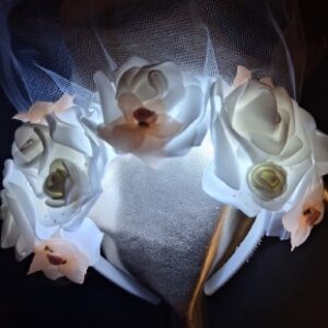 VINCHA NOVIA ESPECIAL CON LUZ