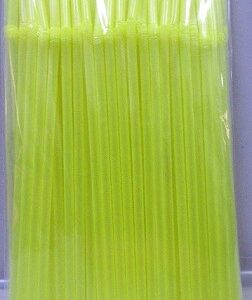 SORBETE FLEXIBLE BIODEGRADABLE X80 AMARILLO FLUO
