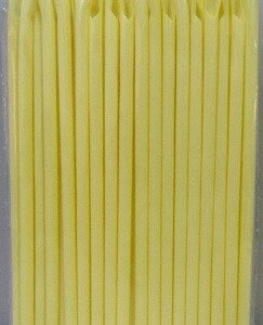 SORBETE MULTIUSO BIODEGRADABLE X40 AMARILLO PASTEL