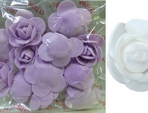 FLORES GOMA EVA 5265 X12 LILA
