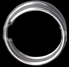 ALAMBRE LISO ALUMINIO X 5MT PLATA