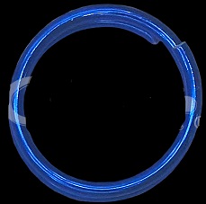 ALAMBRE LISO ALUMINIO X 5MT AZUL