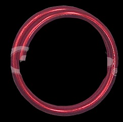 ALAMBRE LISO ALUMINIO X 5MT ROJO
