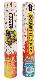 LANZAPAPELES 30CM CONFETTI SURTIDO