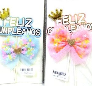 ADORNO PINCHE F C CON MOÑO CELESTE - ROSA