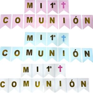 BANDERIN MI PRIMERA COMUNION