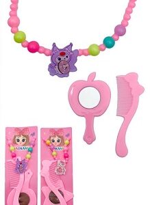 SET INFANTIL COLLAR PEINE ESPEJO