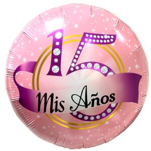 GLOBO FOIL 18P MIS 15 AÑOS