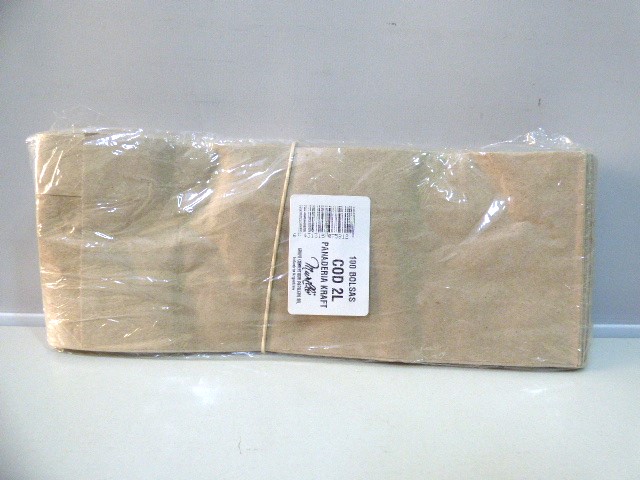 BOLSA KRAFT N 2L X 100