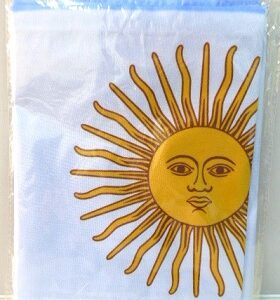 BANDERA ARGENTINA TELA 90 X 60