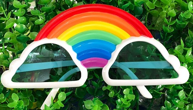 ANTEOJO CON FORMA ARCOIRIS
