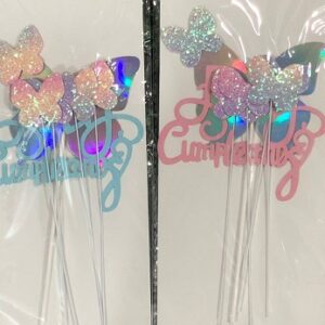 ADORNO PINCHE F C MARIPOSA IRIDISCENTE