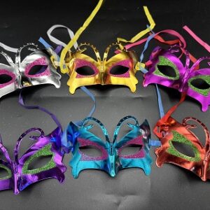 ANTIFAZ VENECIANO METALIZADO MARIPOSA