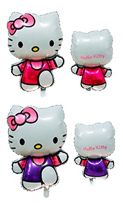 GLOBO FOIL SILUETA 65CM KITTY