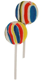 CHUPETIN PALETA MULTICOLOR X 25