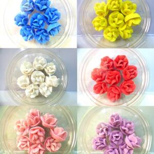 FLORES DE AZUCAR ROSAS X8
