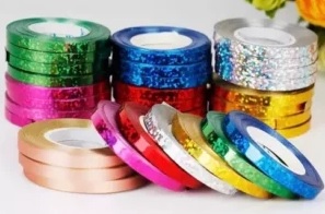 CINTA RIBBON 10U X 10MT HOLOGRAFICA