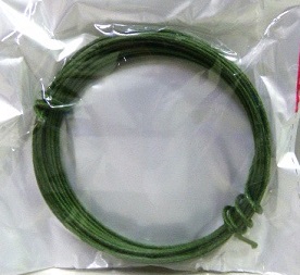 ALAMBRE FORRADO 12MM X 5MTS VERDE