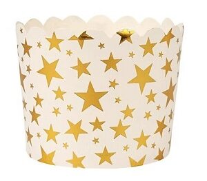 CUPCAKE ESTAMPADO X50 ESTRELLAS