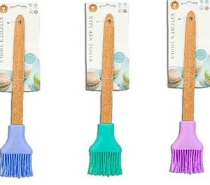 PINCEL SILICONA 29CM MANGO MADERA