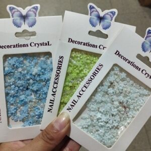 APLIQUE FLORCITAS Y PERLAS
