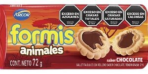 MASITAS FORMIS X 72G ANIMALES