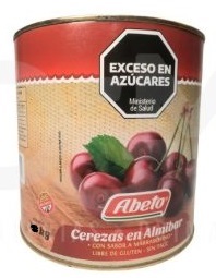 CEREZAS EN ALMIBAR MARRASCHINO X 1850 LATA