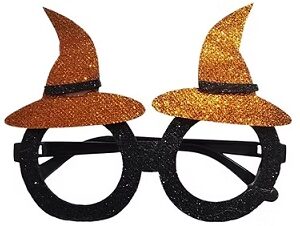 ANTEOJO HALLOWEEN SOMBRERO BRUJA