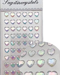 CRISTALES AUTOAD. CORAZON IRIDISCENTE