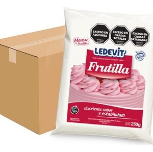 MOUSSE DE FRUTILLA CAJA 12 X 250G