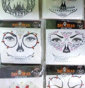 CRISTALES AUTOAD. PARA ROSTRO HALLOWEEN