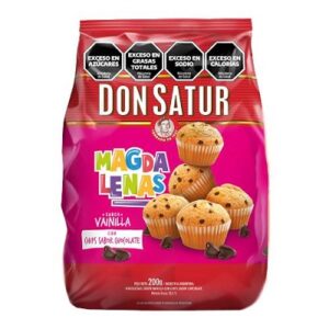 MAGDALENAS VAINILLA CON CHIPS X200G