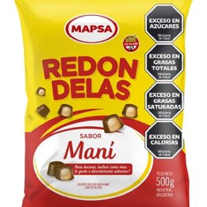 BOMBON MARROC RELLENO PASTA DE MANI X500G