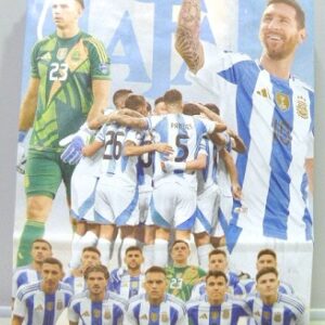 BOLSA PAPEL CON MANIJA 22X30 AFA CAMPEONES