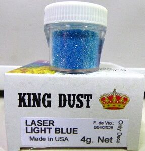 GLITTER COMESTIBLE KING DUST X4G CELESTE