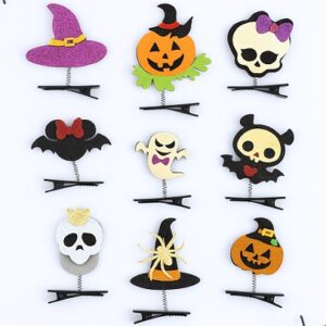 HEBILLA HALLOWEEN GLITTER X2