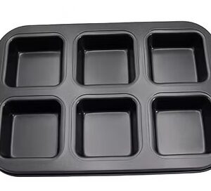 MOLDE TEFLON 6 BROWNIE