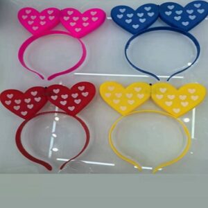 VINCHA CON LUZ CORAZONES