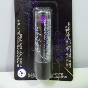 MAQUILLAJE LABIAL GLITER VIOLETA