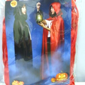 CAPA RASO ROJA CON CAPUCHA 1,3M