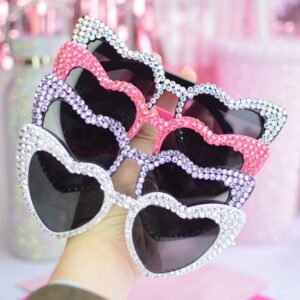 ANTEOJO CORAZON CON STRASS