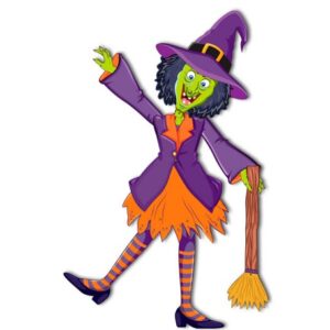 POSTER HALLOWEEN MOVIL BRUJA