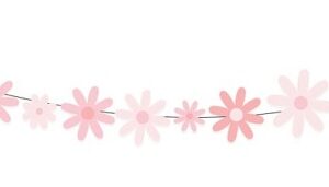 GUIRNALDA MARGARITAS ROSA