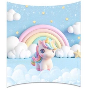 PIÑATA CARTON UNICORNIO PASTEL