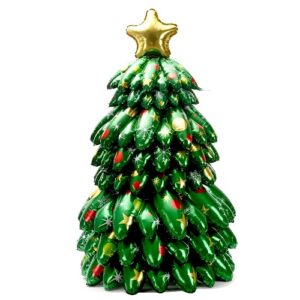 GLOBO FOIL SILUETA 4D ARBOL NAVIDAD RAMAS 130CM